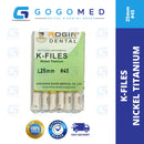 K FILE Nickel Titanium (NiTi) Hand Use