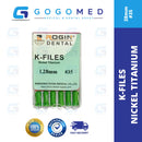 K FILE Nickel Titanium (NiTi) Hand Use