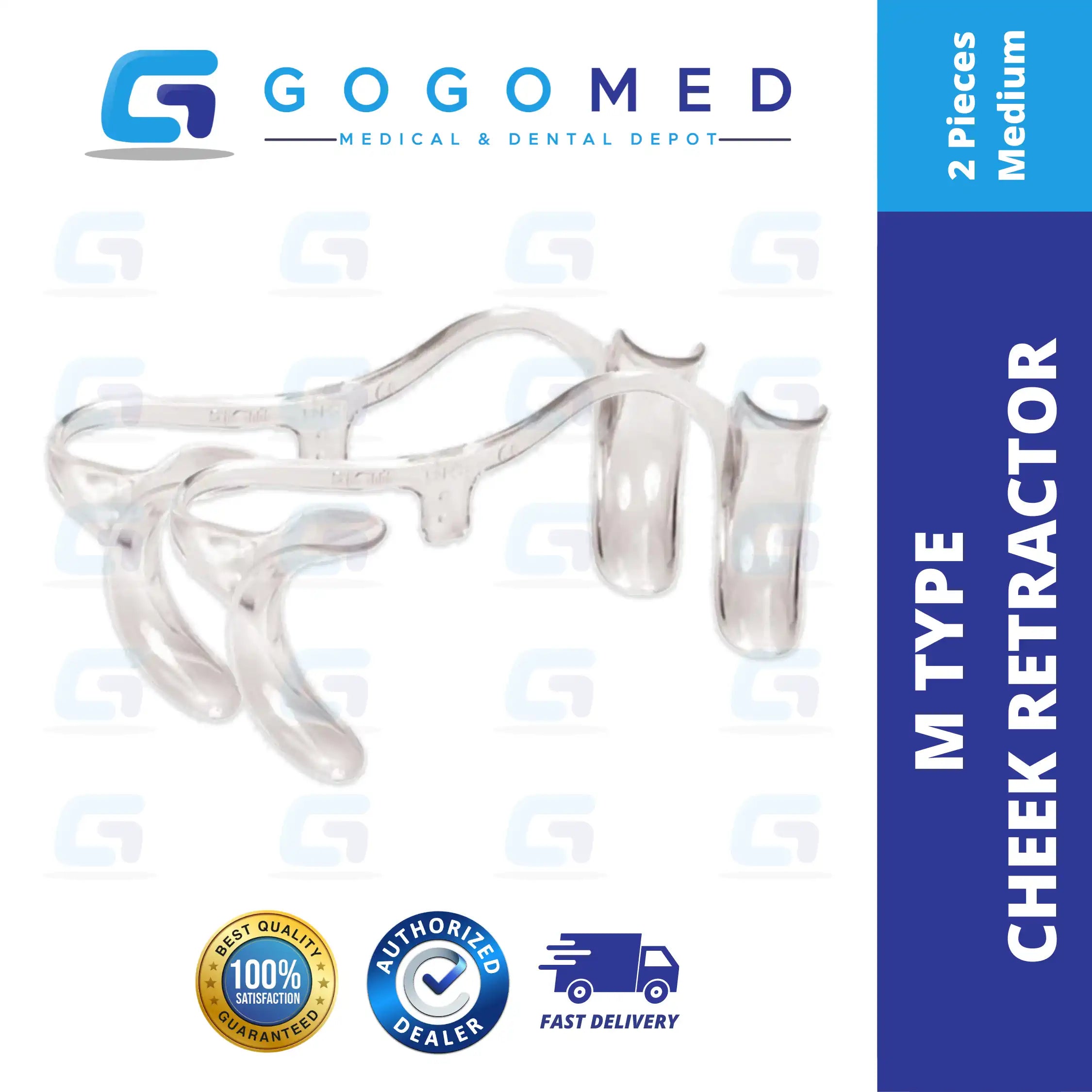 Cheek Retractor - M Type Mouth Opener (2pcs)