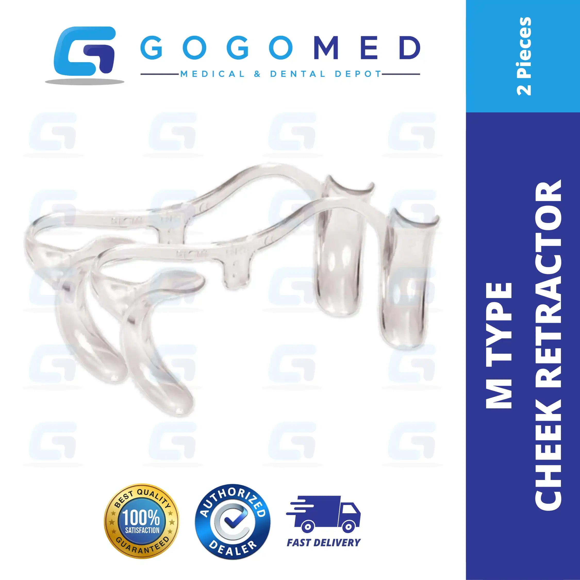 Cheek Retractor - M Type Mouth Opener (2pcs)