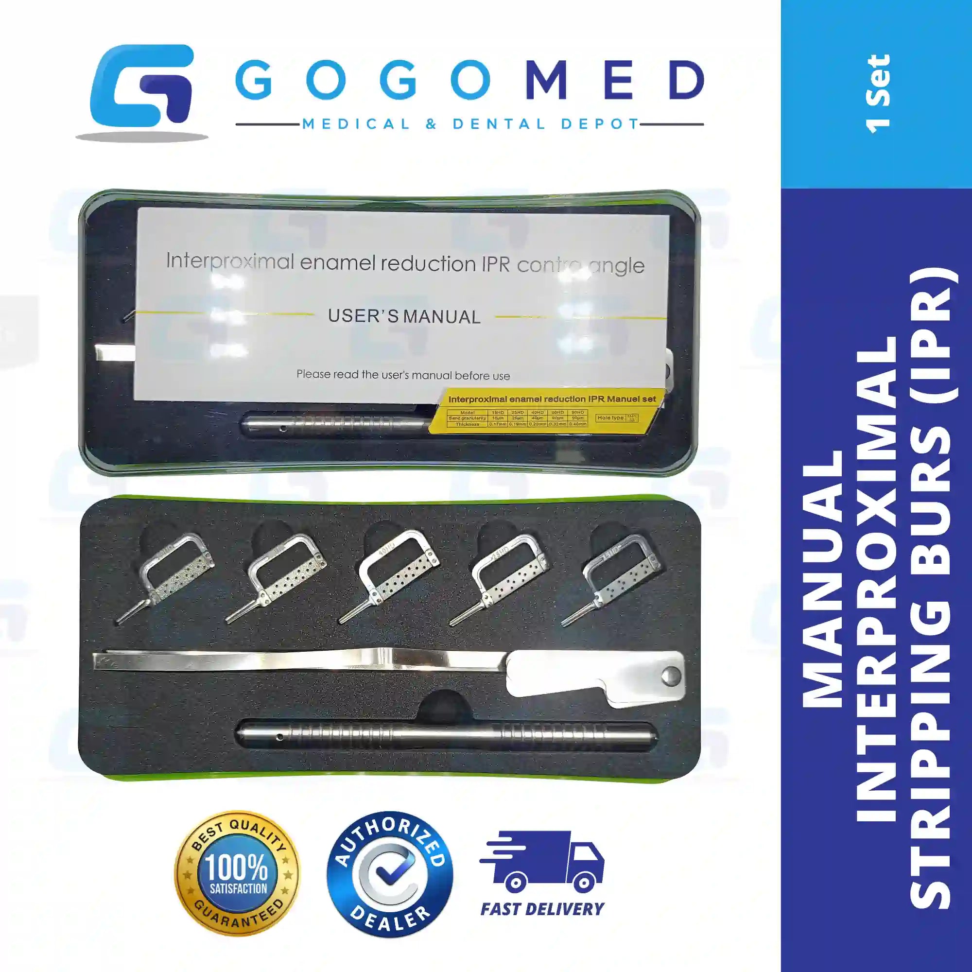 Manual Interproximal Stripping Bur (IPR)