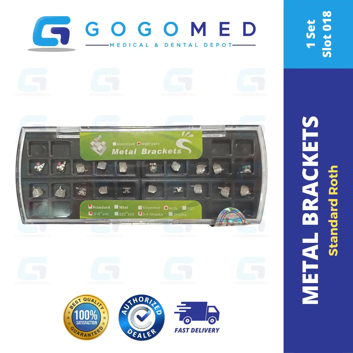 Metallic Bracket Roth