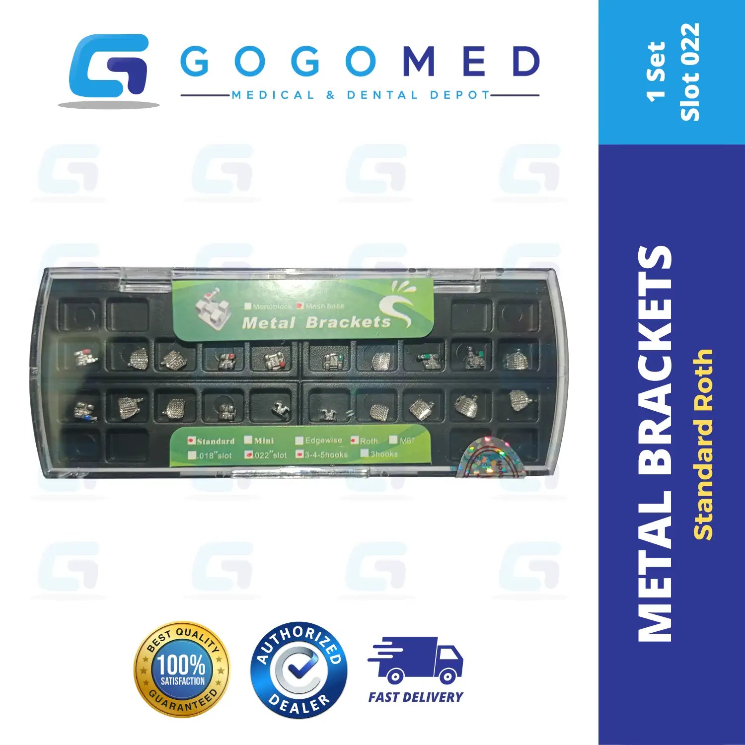 Metallic Bracket Roth