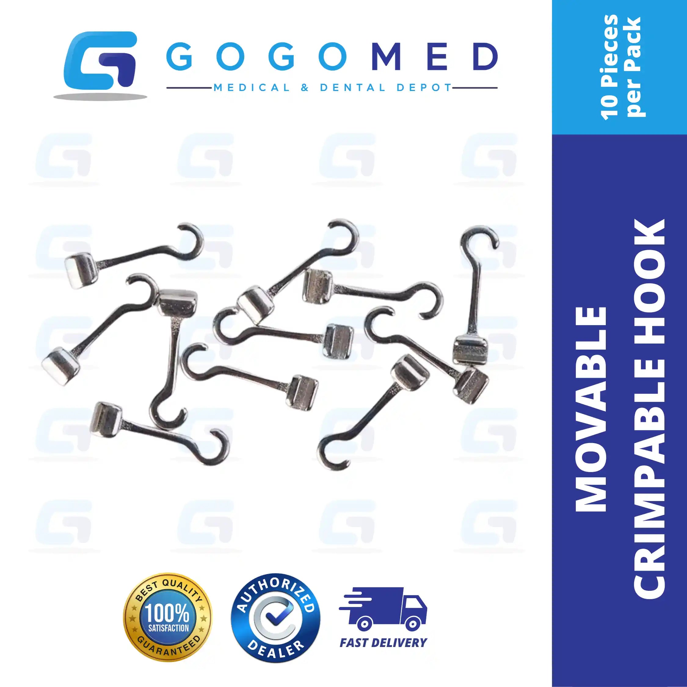 Movable Crimpable Hook (Left/Right)