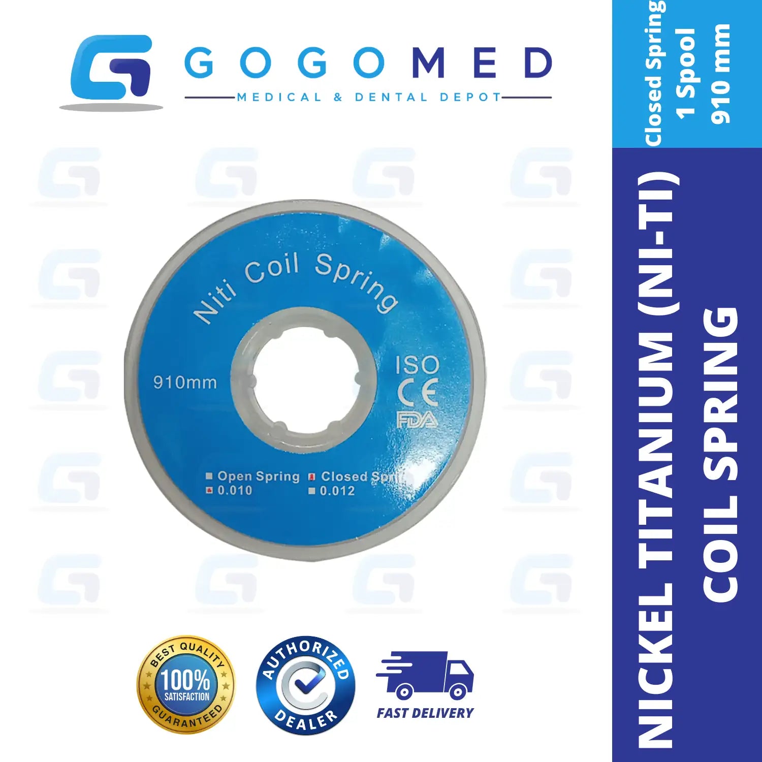 NiTi Coil Spring - Open/Closed Springs