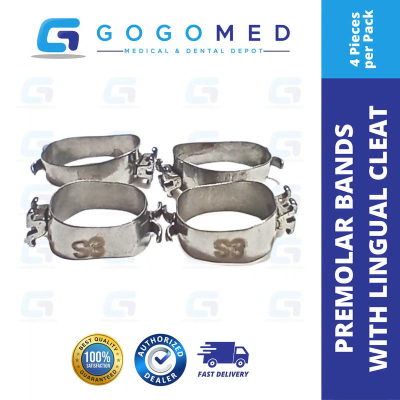 Premolar Band Roth Bracket With Lingual Cleat