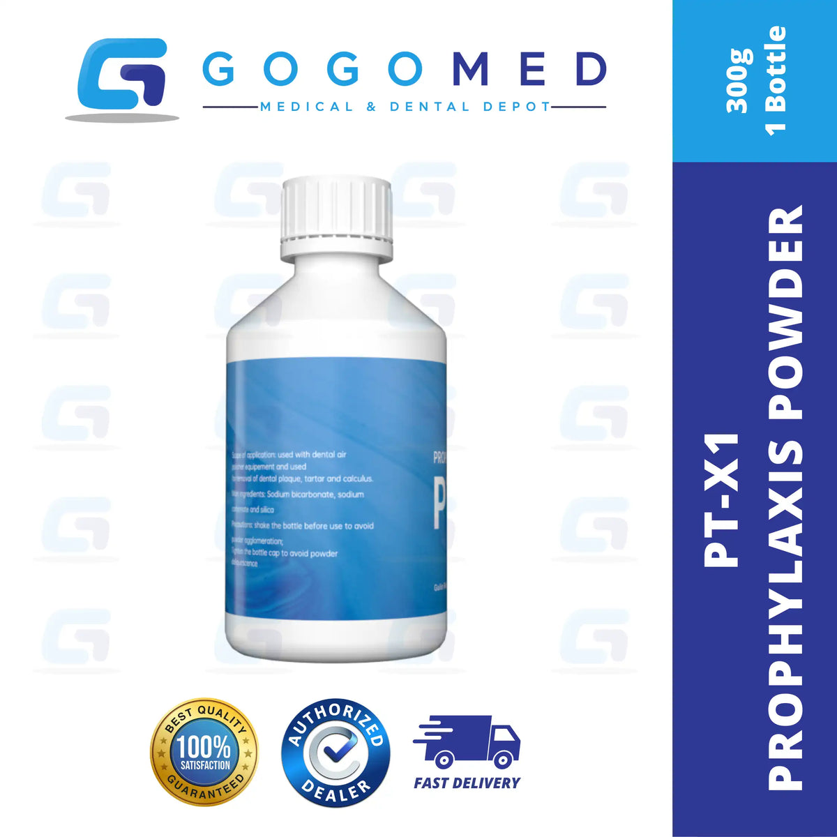 Vision Prophy Powder Prophy Powder - PT-X (Air Prophylaxis Powder)