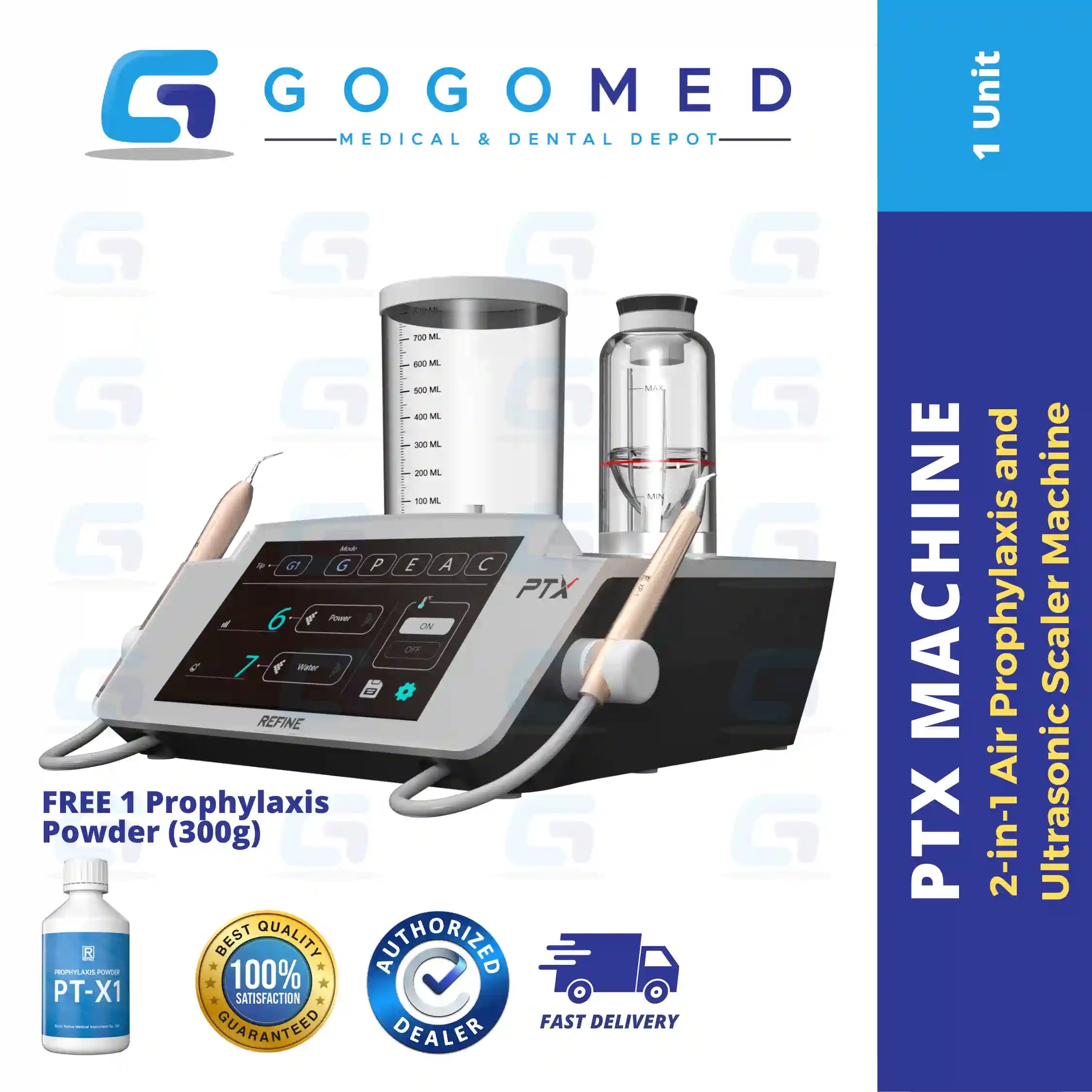 PTX Air Prophylaxis Machine