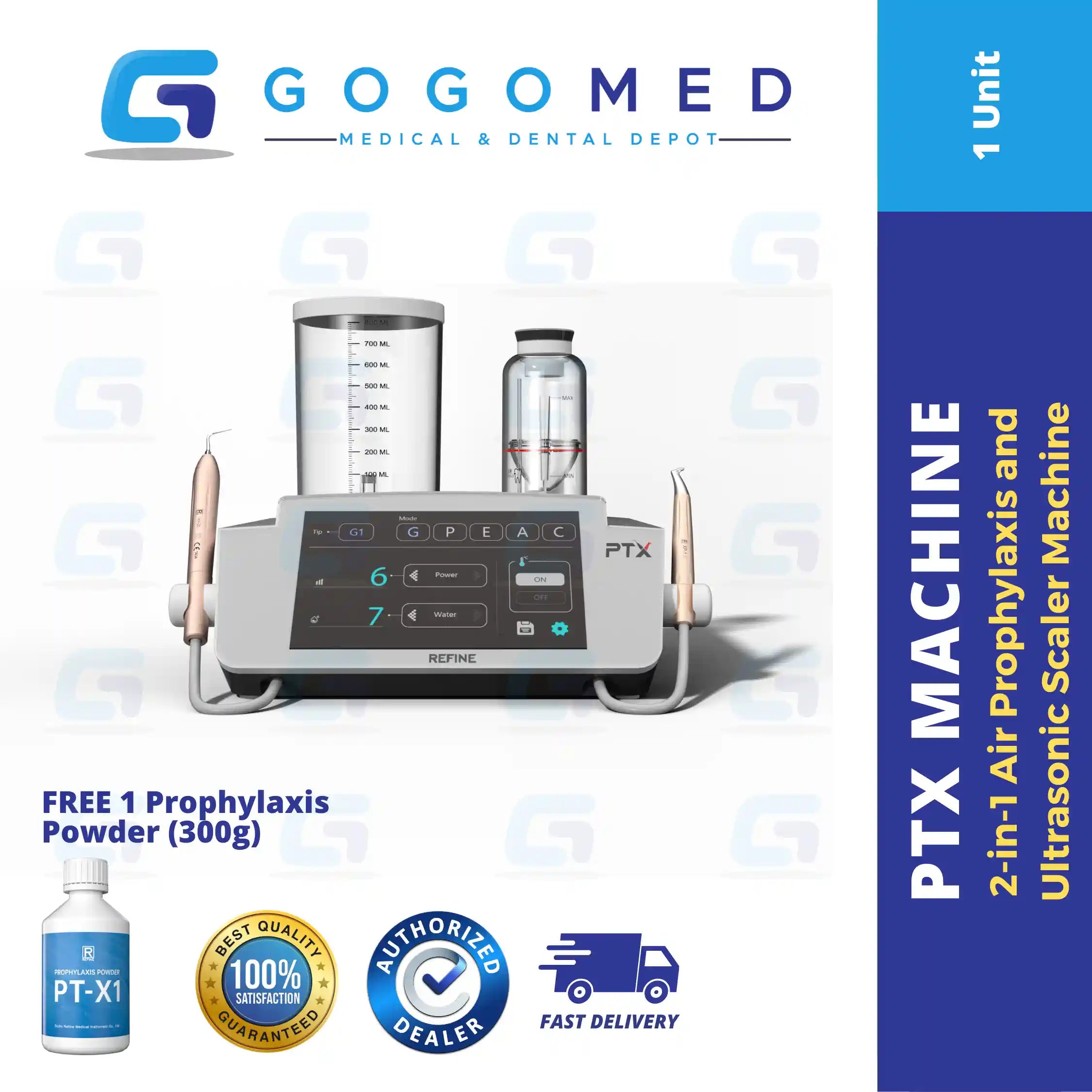 PTX Air Prophylaxis Machine
