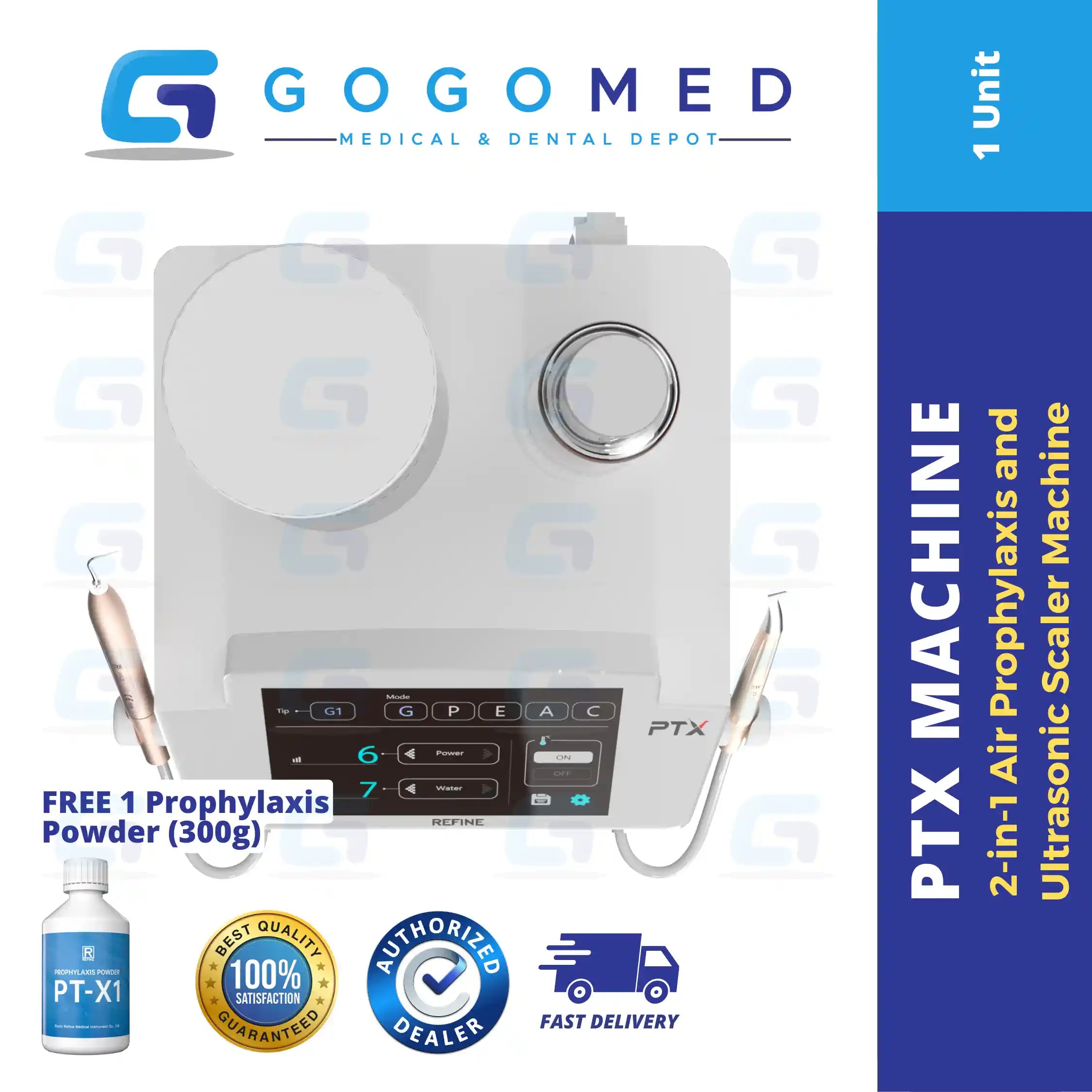 PTX Air Prophylaxis Machine