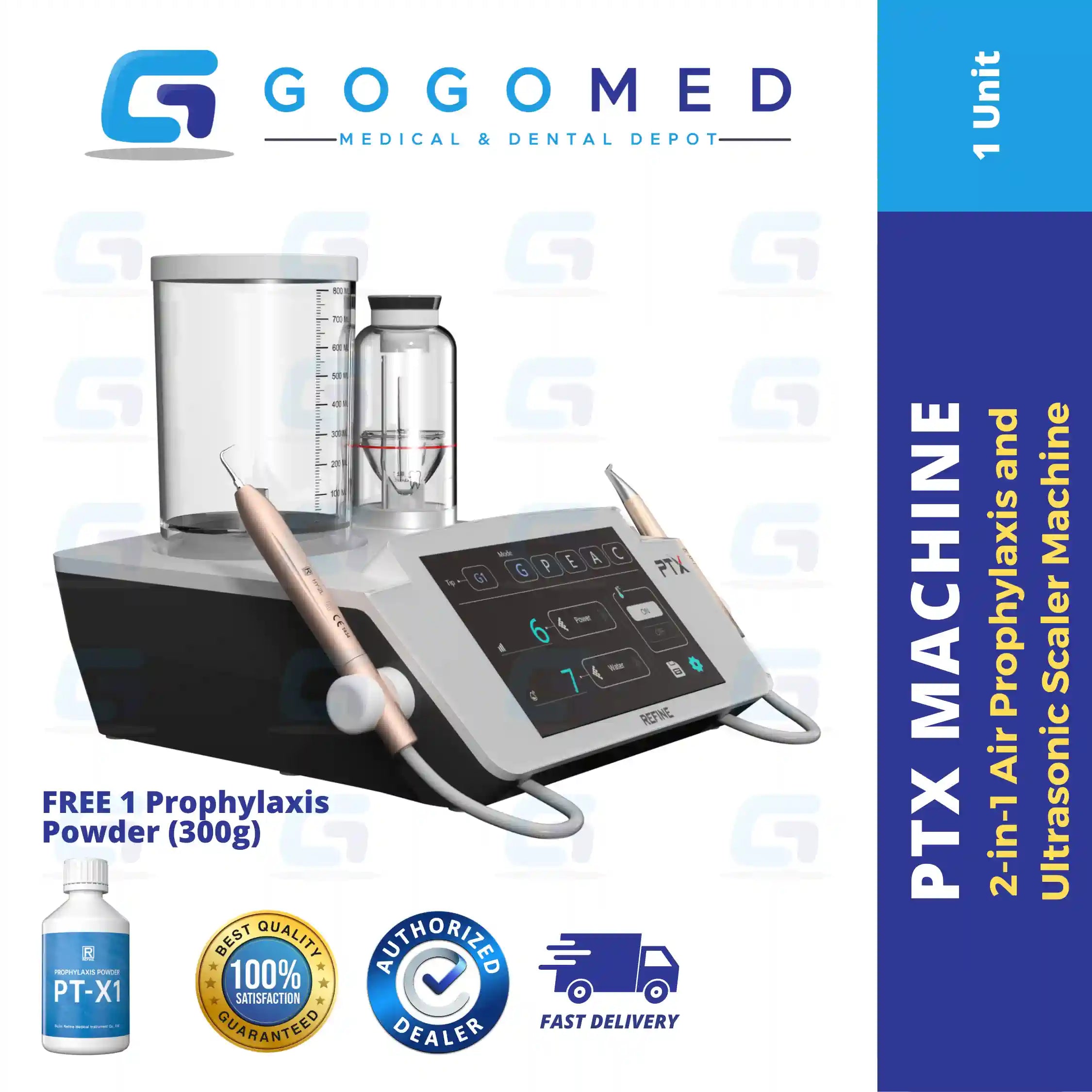 PTX Air Prophylaxis Machine