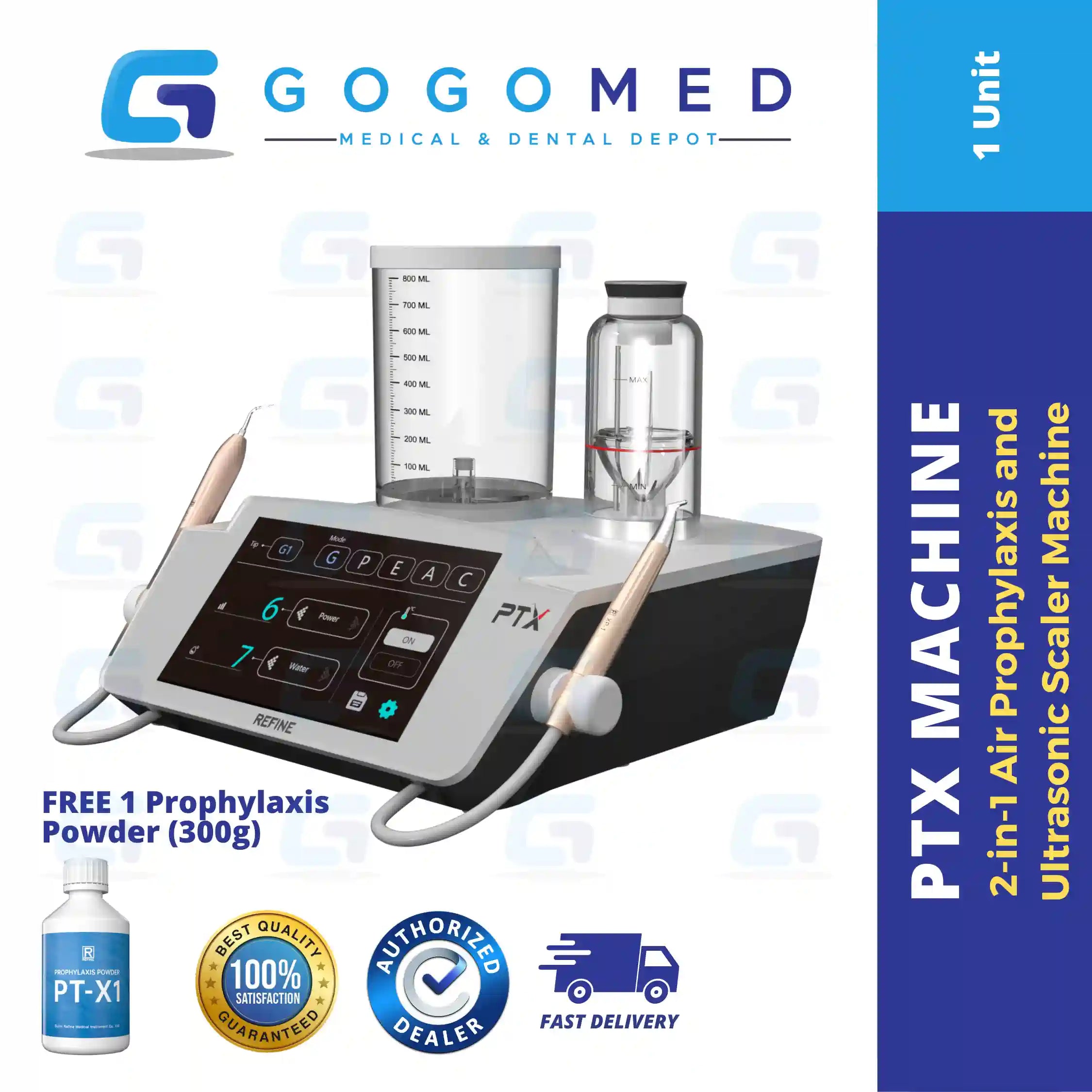 PTX Air Prophylaxis Machine