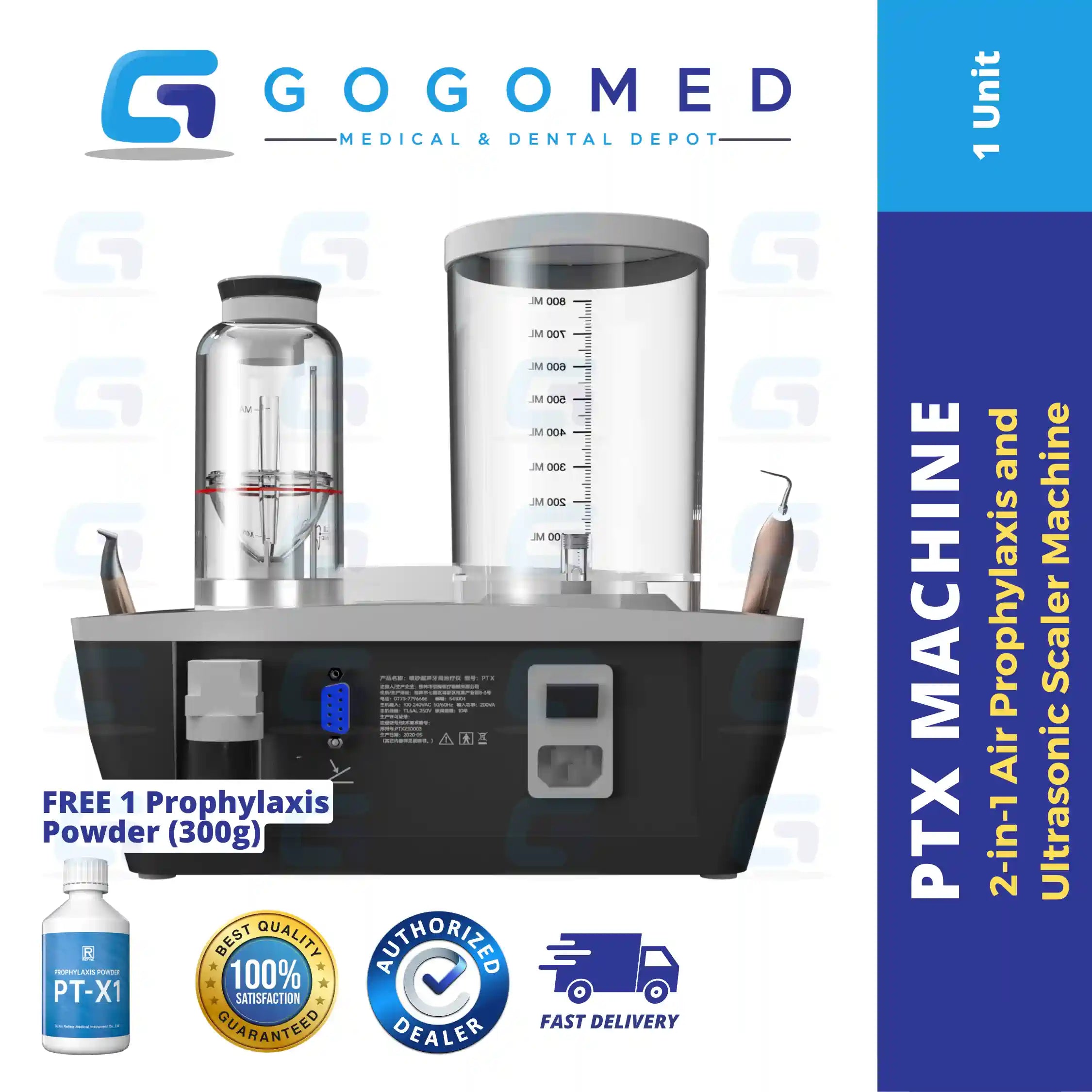 PTX Air Prophylaxis Machine