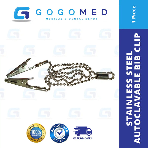 Stainless Autoclavable Bib Clip