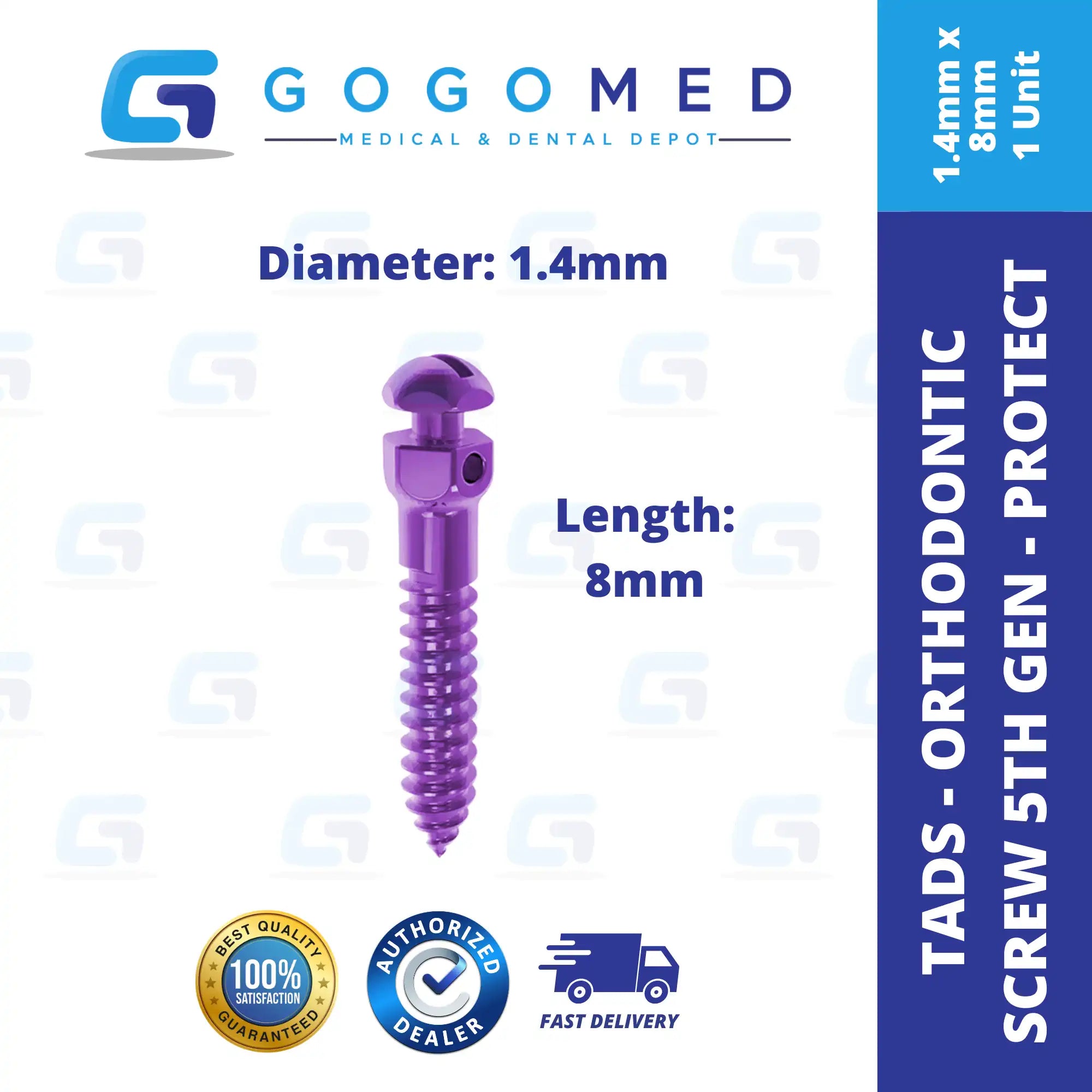 TAD Orthodontic Screw 5th Gen - Protect