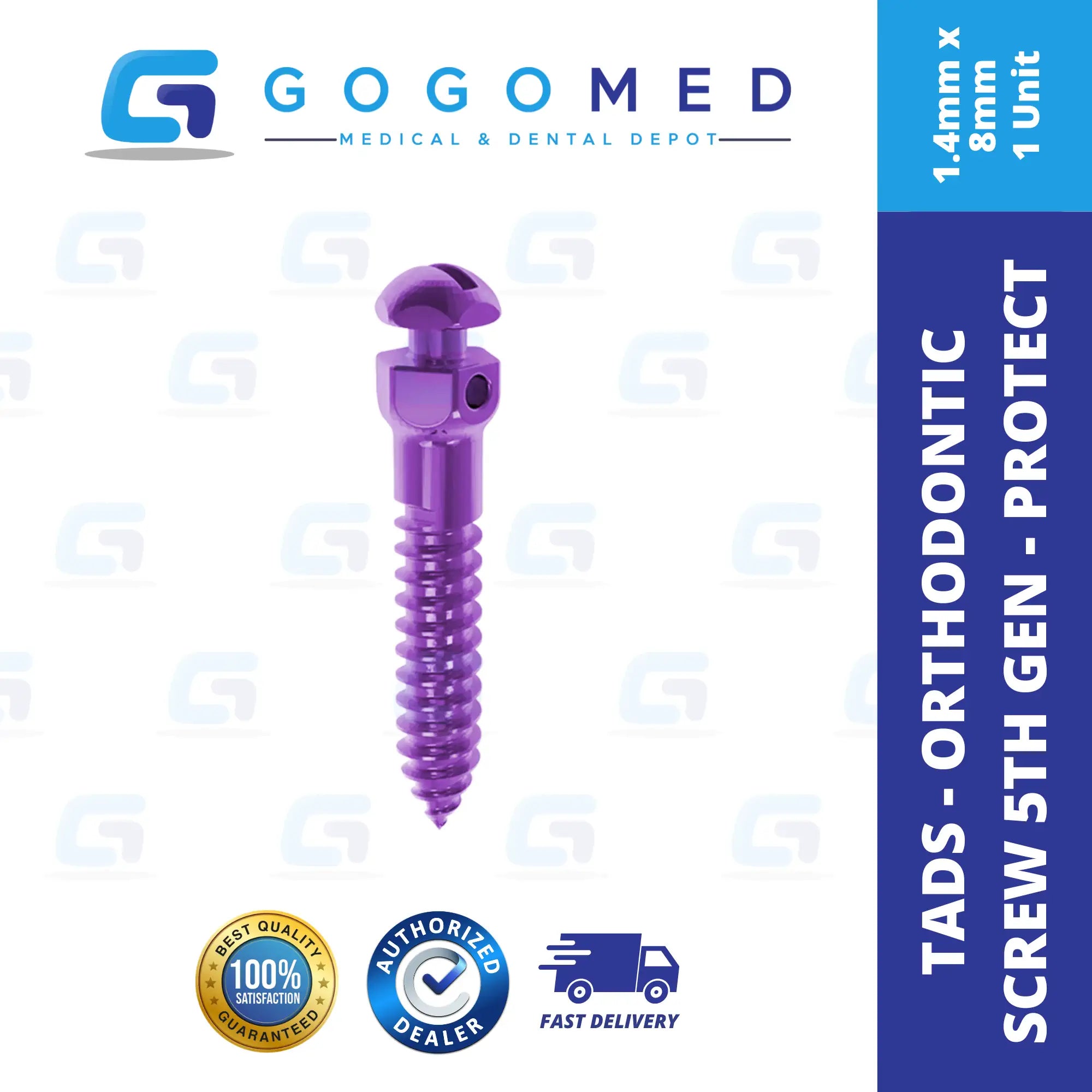 TAD Orthodontic Screw 5th Gen - Protect