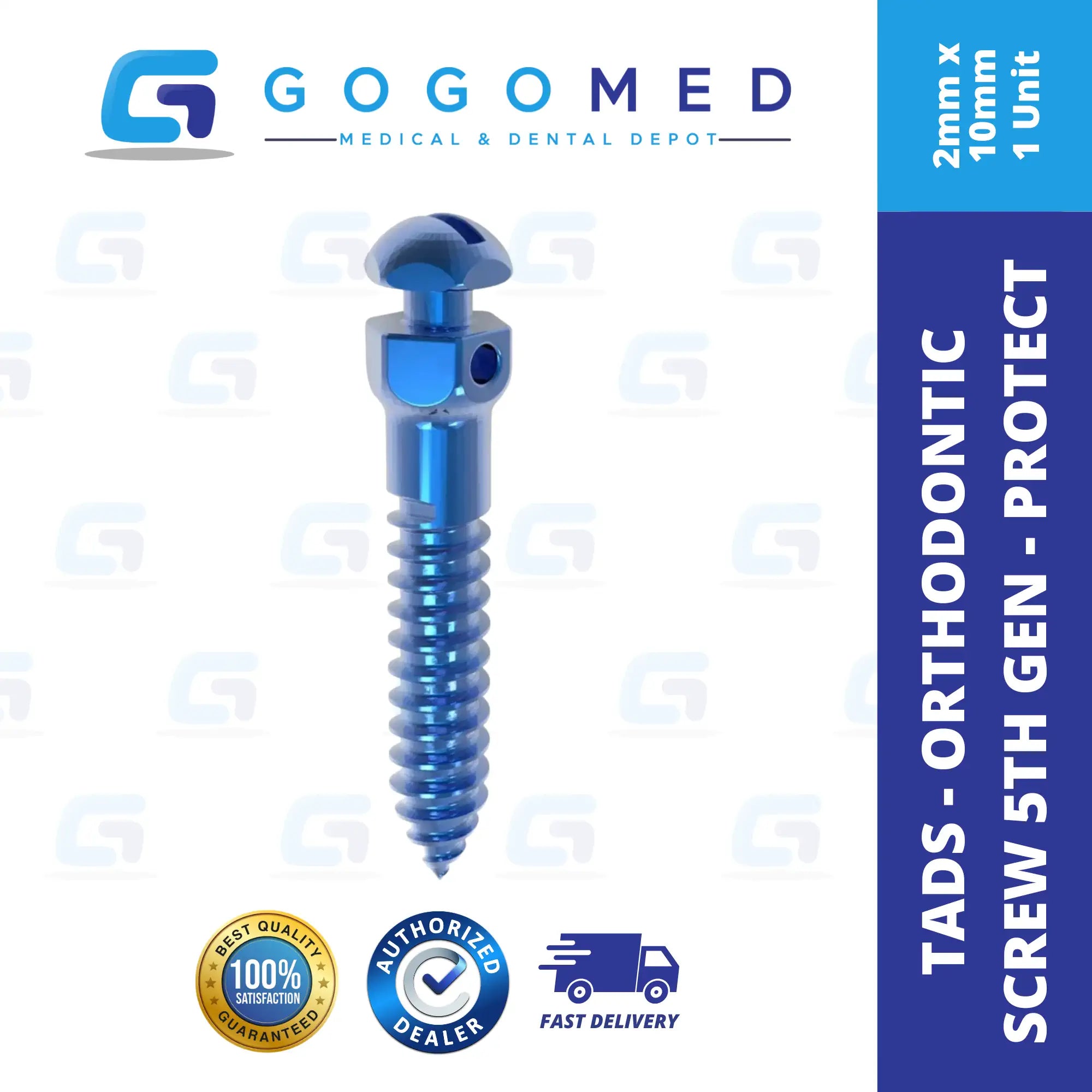 TAD Orthodontic Screw 5th Gen - Protect