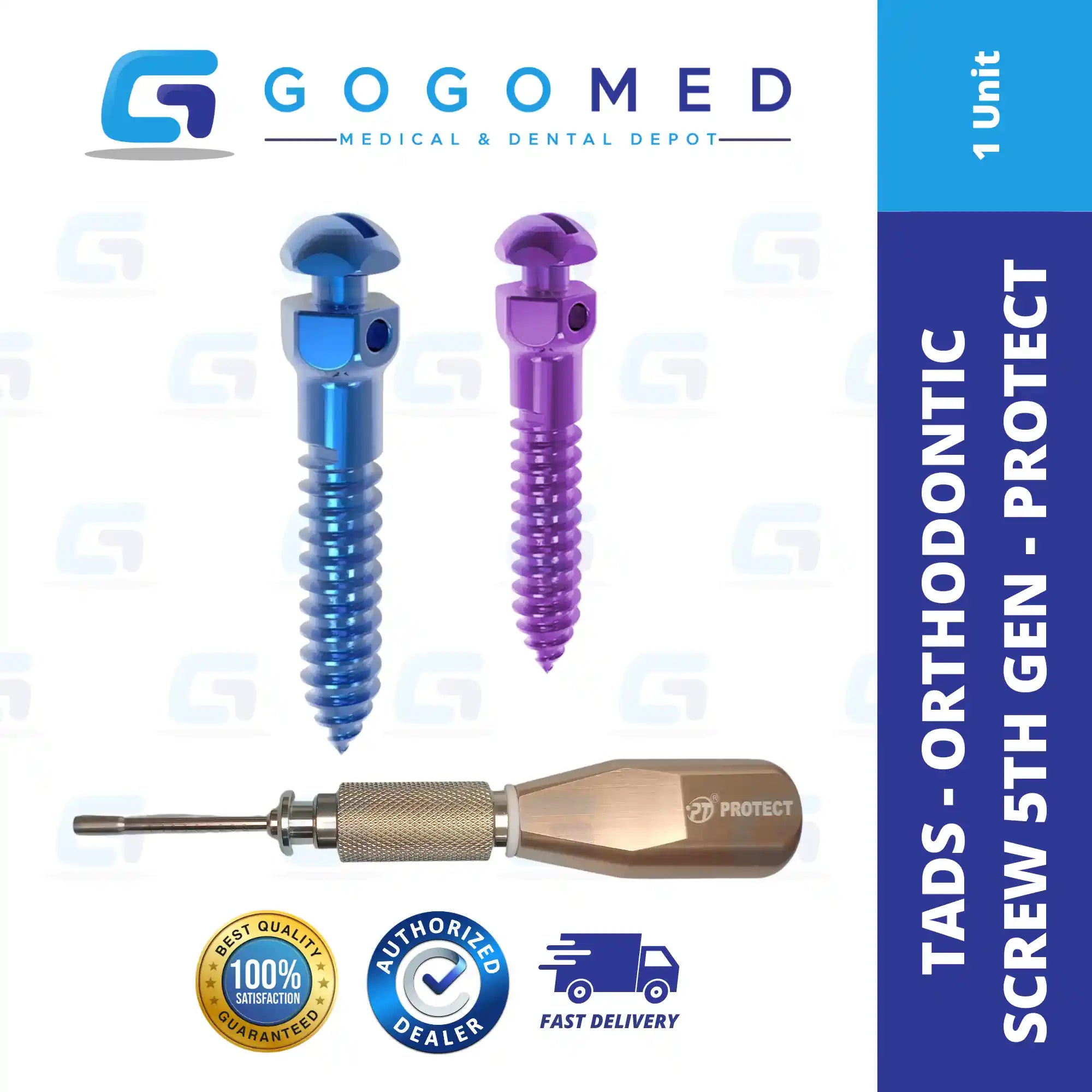 TAD Orthodontic Screw 5th Gen - Protect