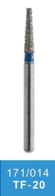 TAPER FLAT END (TF) - DIAMOND BURS