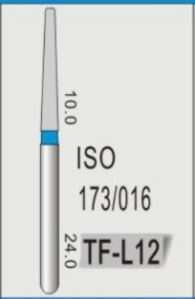 TAPER FLAT END (TF) - DIAMOND BURS