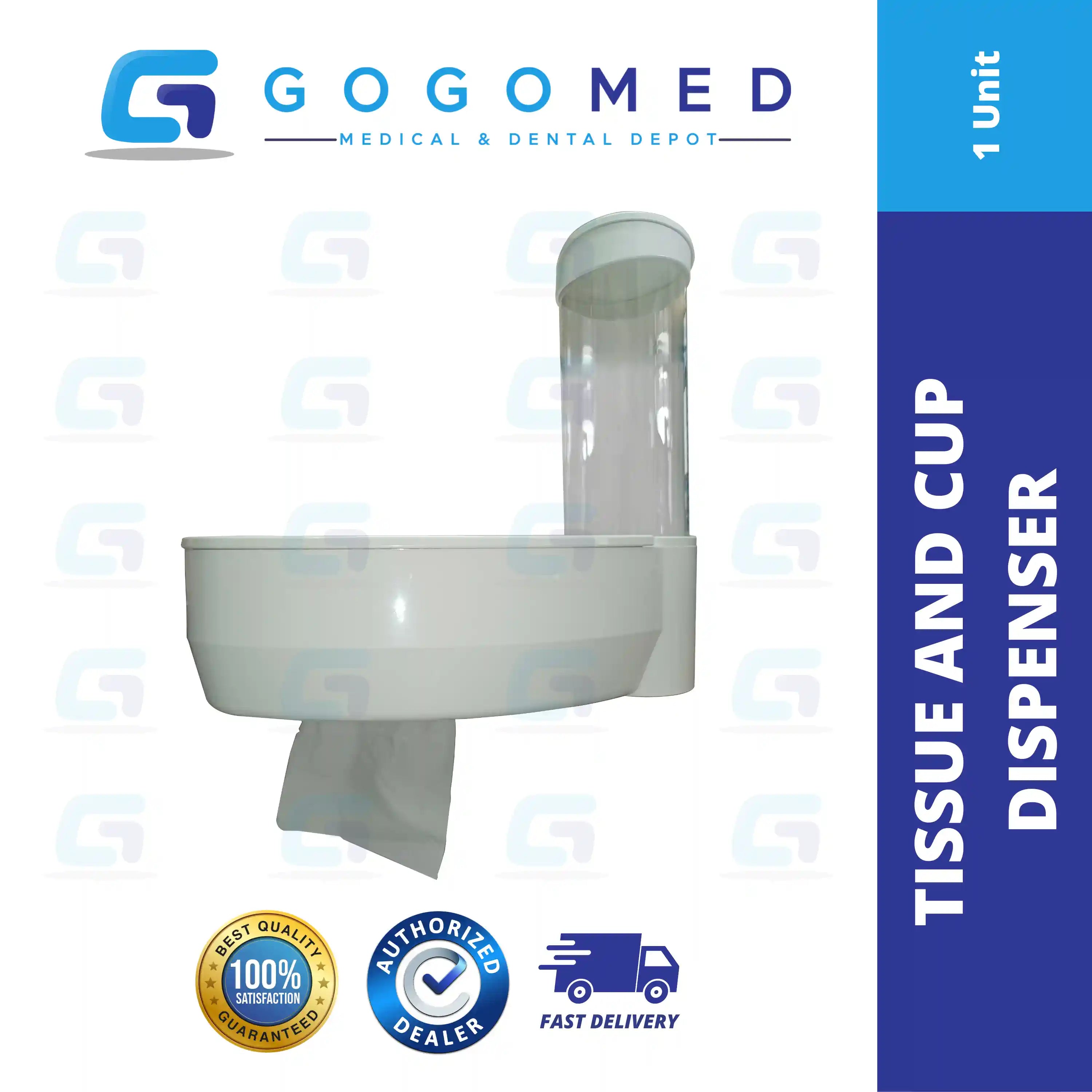 Tissue and Cup Dispenser