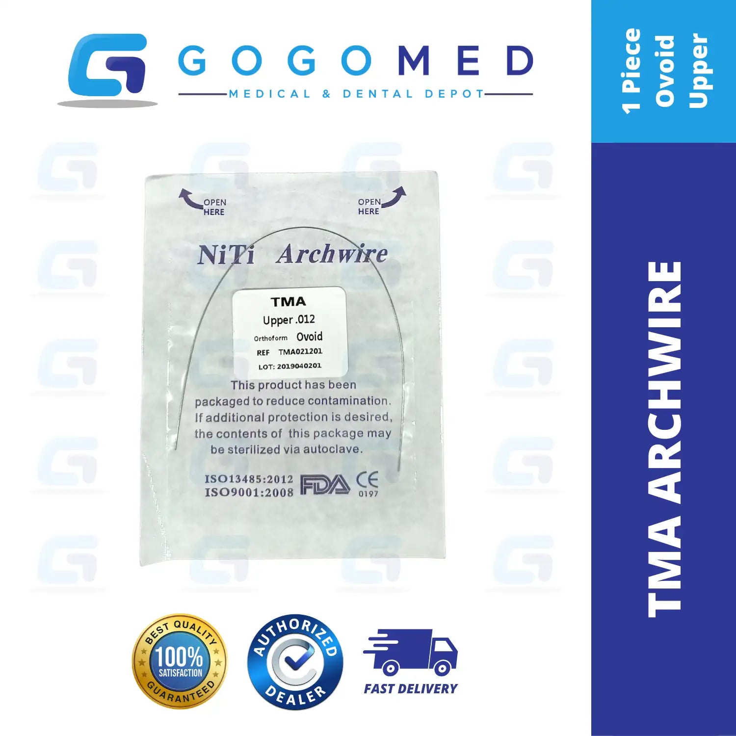 TMA Archwire (Ovoid/Round)