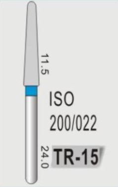 TAPER ROUND END  (TR) - DIAMOND BURS