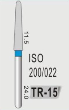 TAPER ROUND END (TR) - DIAMOND BURS