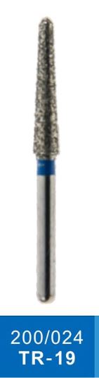TAPER ROUND END  (TR) - DIAMOND BURS