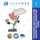 Typodont/Articulator Mount With Phantom Head