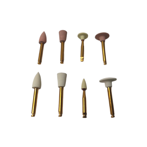 Emax Ceramic, Porcelain Grinding and Polishing Kit 8 pcs