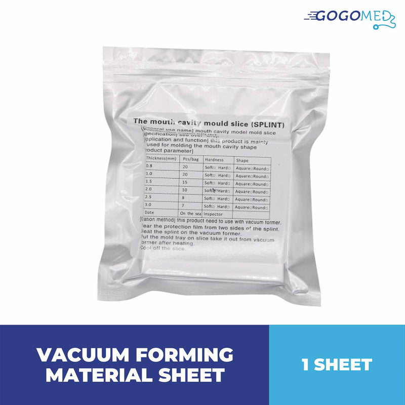 Vacuum Forming Material Sheet (Thermoforming) - 1pc