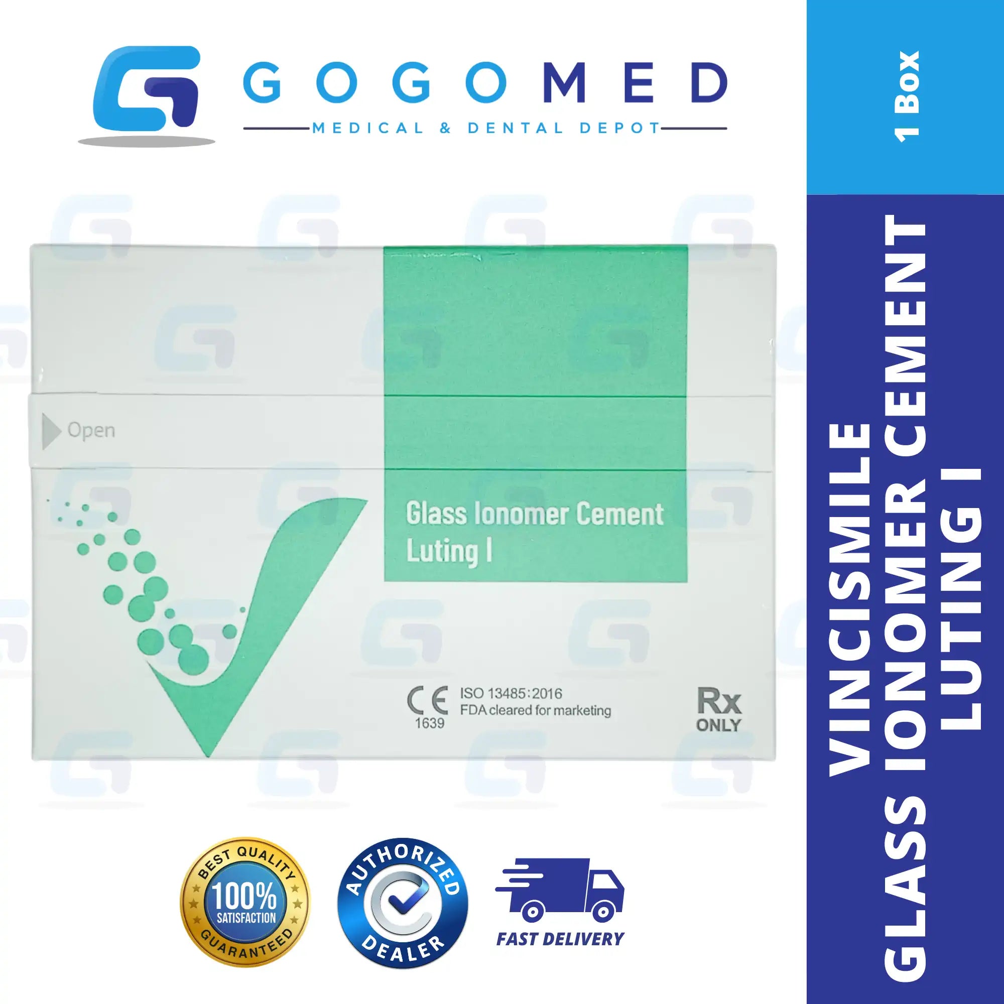 GIC CEMENT LUTING I - POWDER 30G + LIQUID 25G (HUGE)
