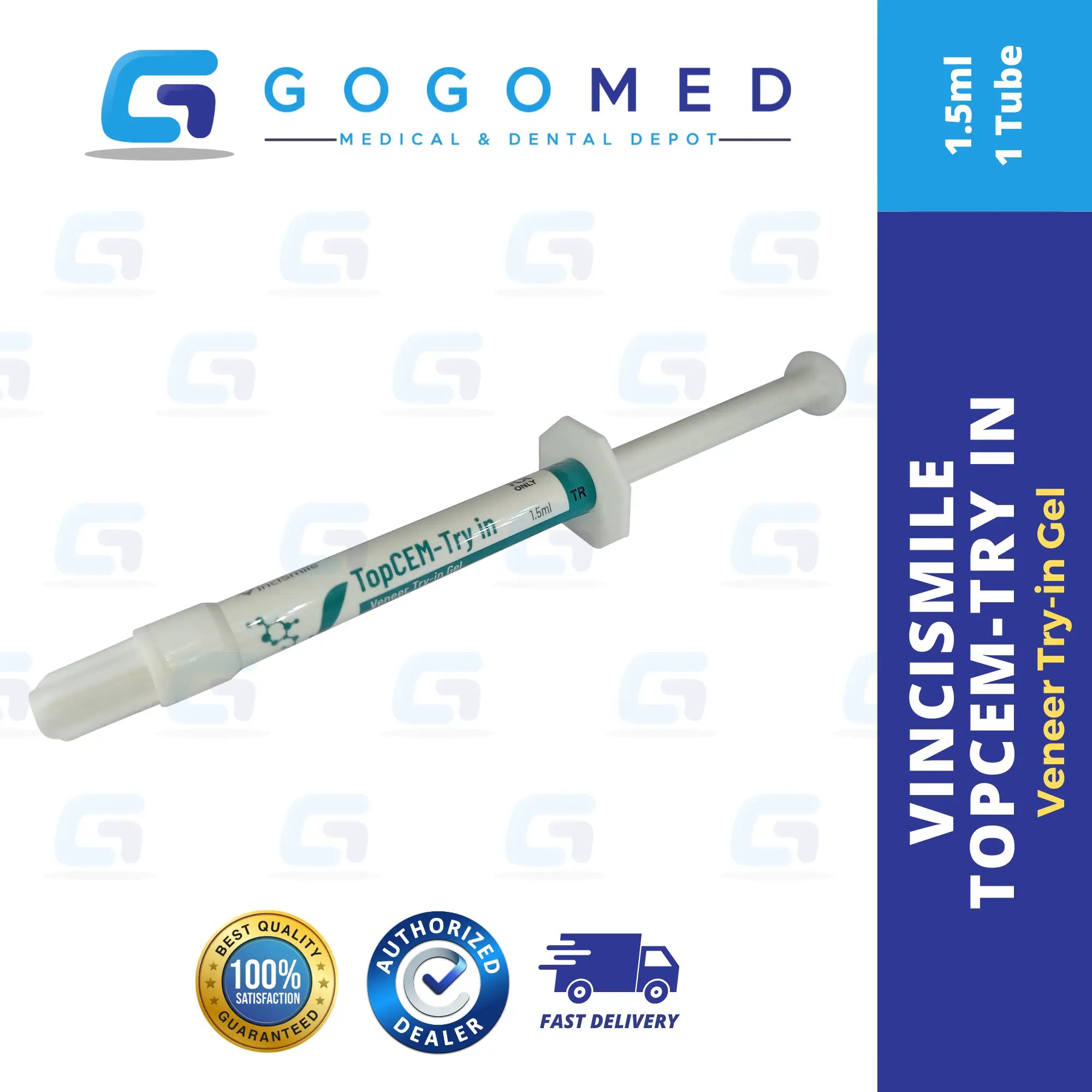 TopCem Veneer Try-in Paste/Gel (HUGE) 1.5ml