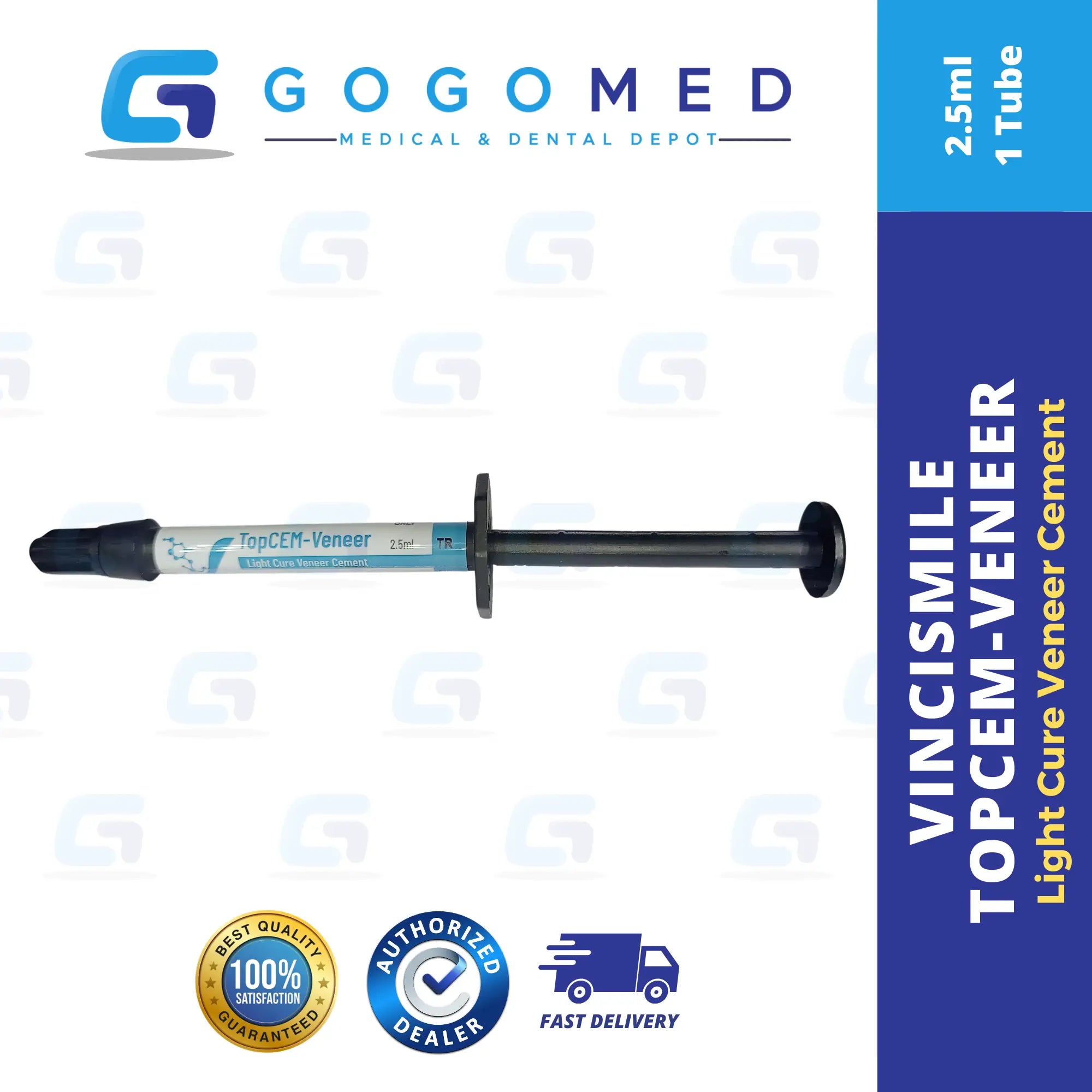 TopCem Light-Cured Veneer Cement (HUGE) 2.5ml