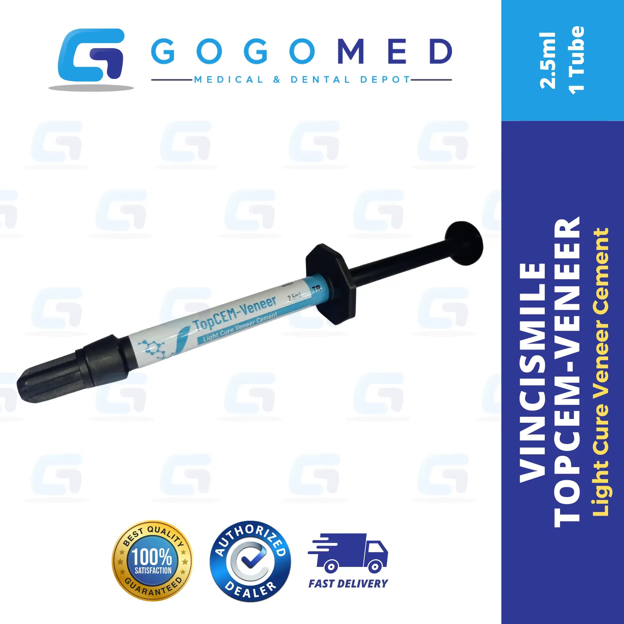 TopCem Light-Cured Veneer Cement (HUGE) 2.5ml