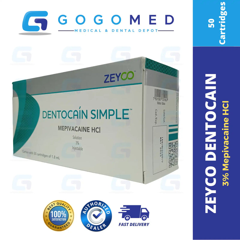 Zeyco Dentocain Simple - Mepivacaine