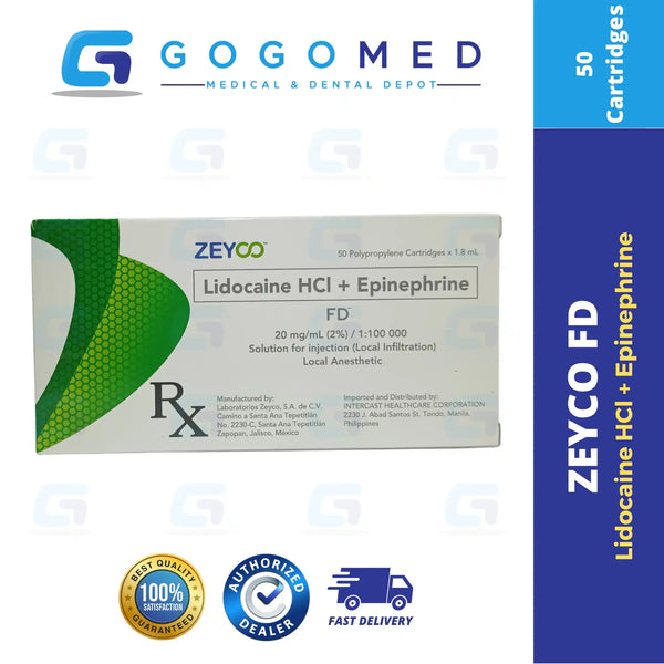 Zeyco Lidocaine HCl Epinephrine