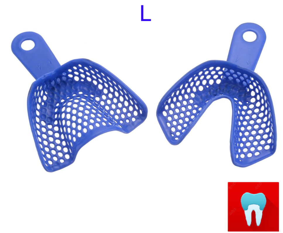 Dentulous Impression Tray Plastic-Steel