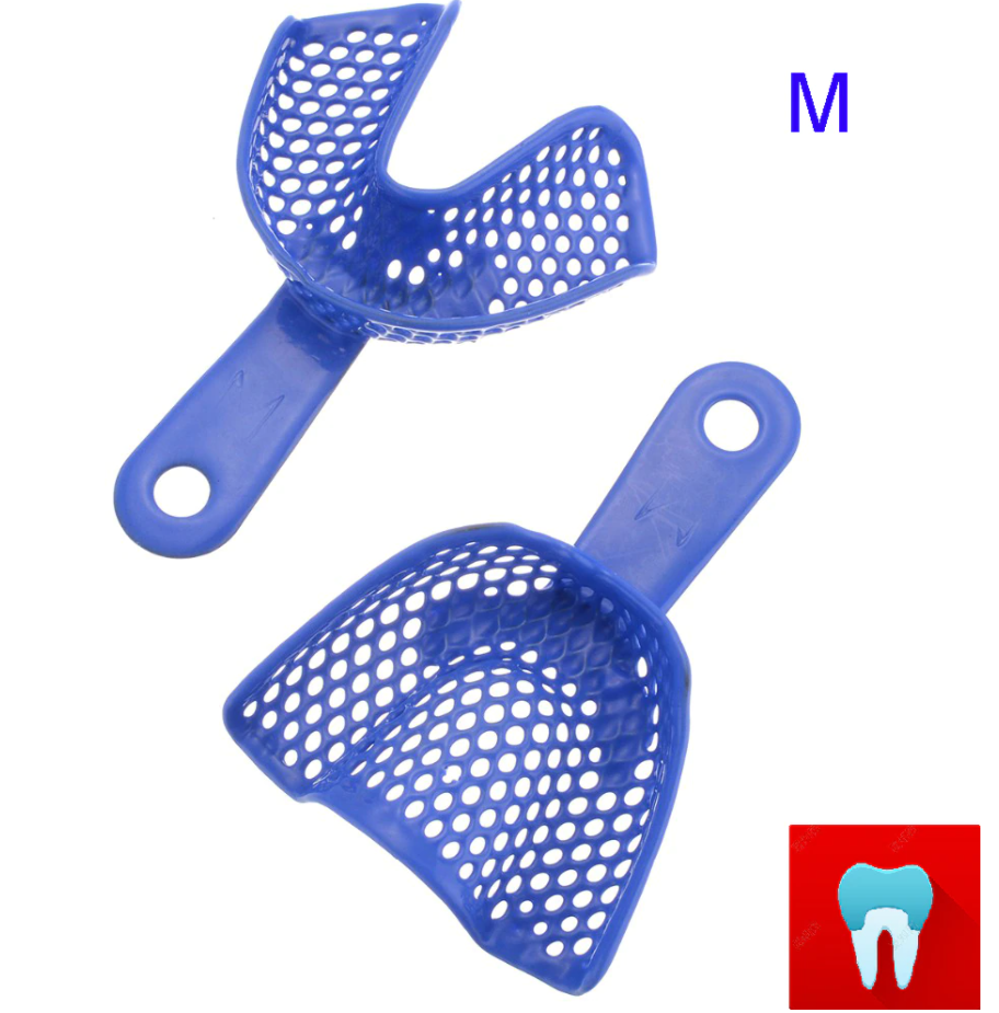 Dentulous Impression Tray Plastic-Steel