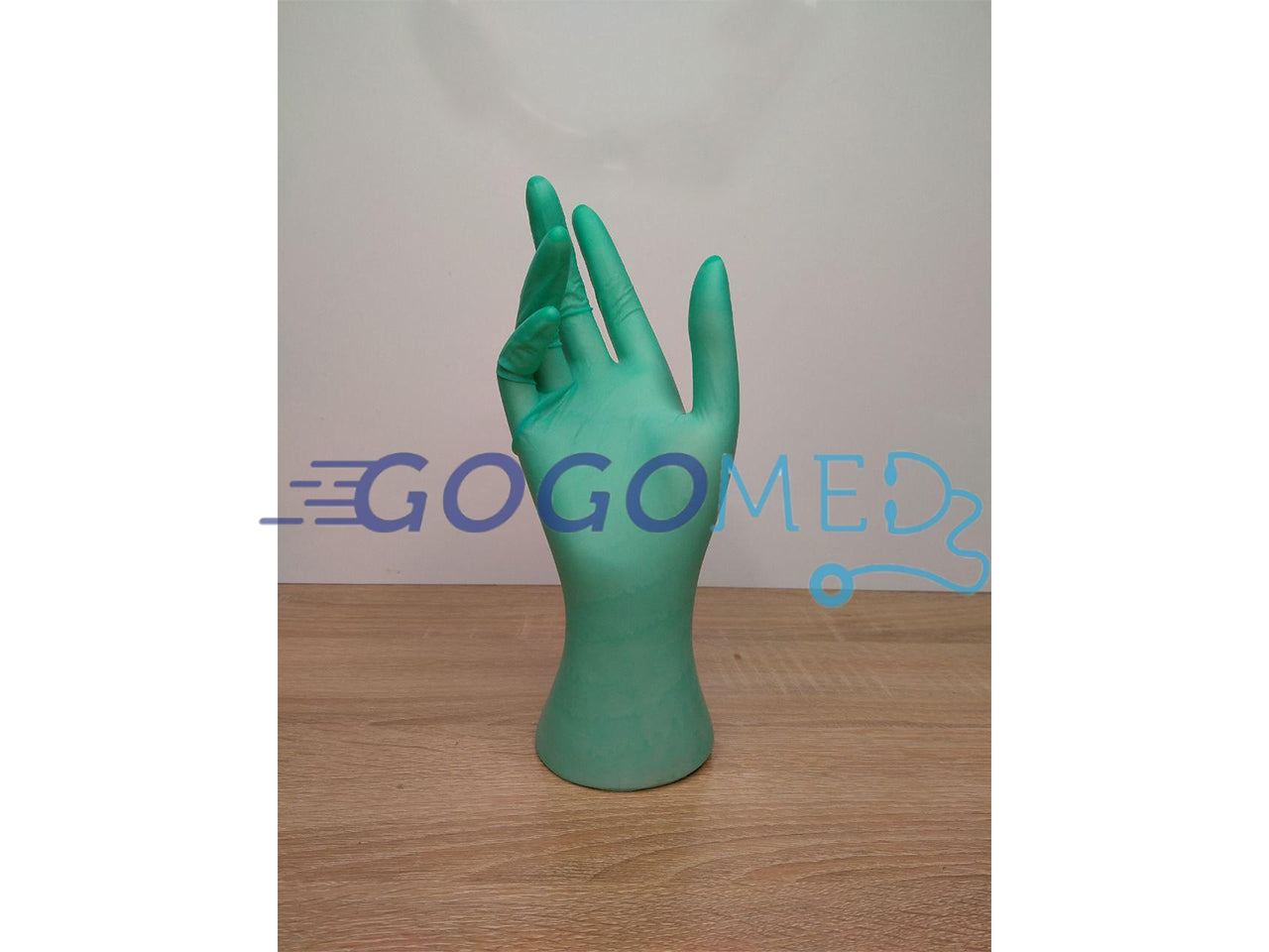 Mint Latex Gloves Powder Free - Glomed - Gogomed Supplies